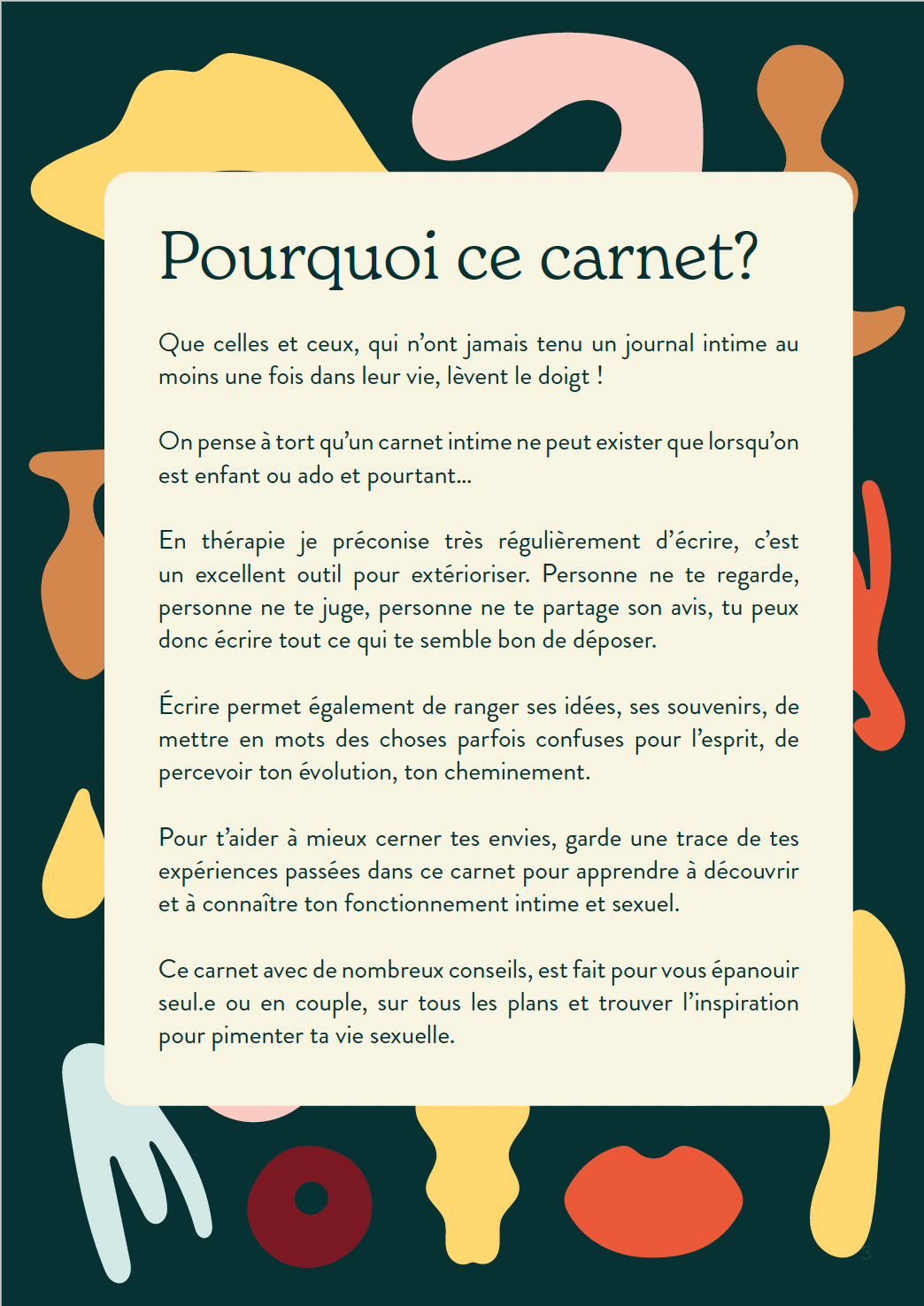 Carnet de voyage intime