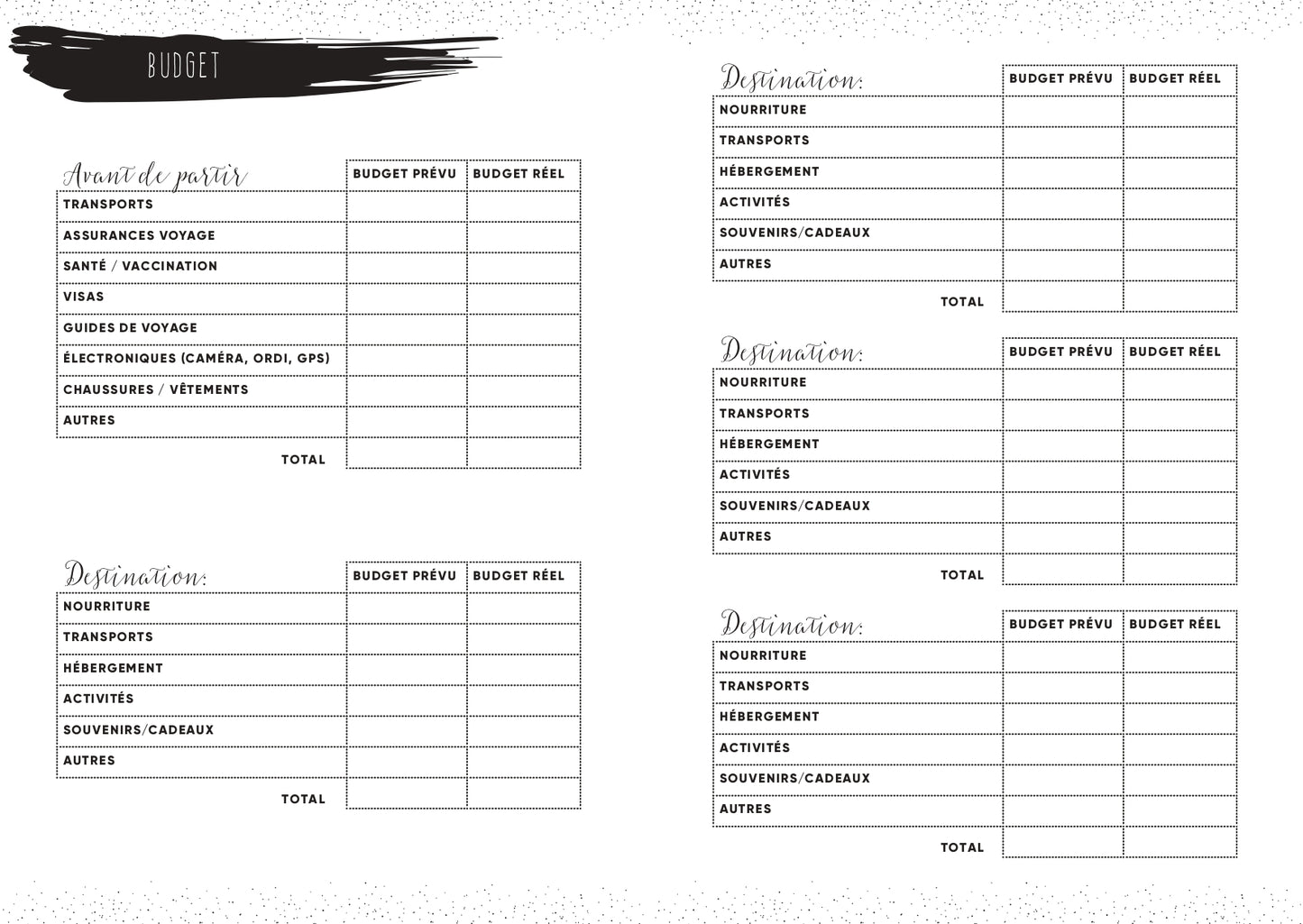 Carnet d'aventures