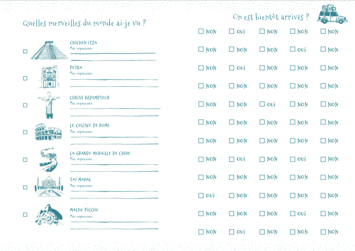 Journal d'aventures