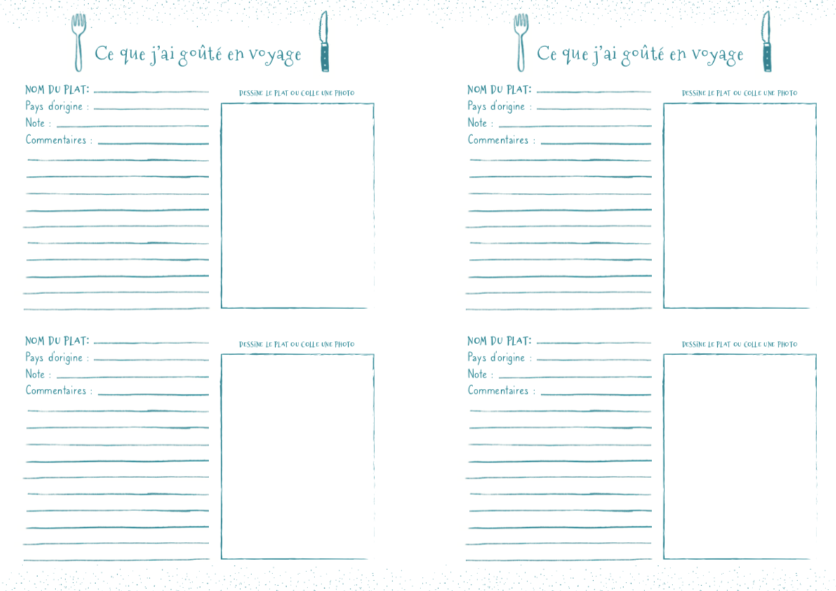 Journal d'aventures