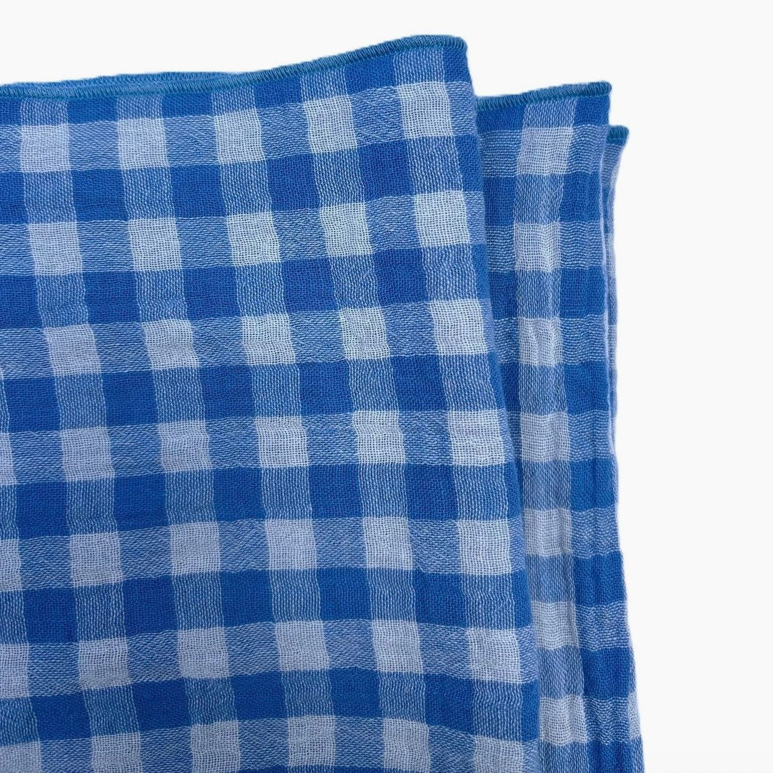 2 Serviettes de Table en Double Gaze de Coton – 40x40 cm