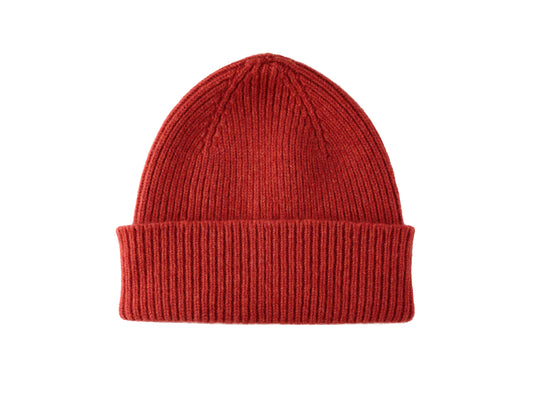 Bonnet Laine et Angora Russet