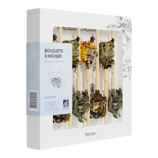 8 bouquets à infuser bio - Coffret infusion bio