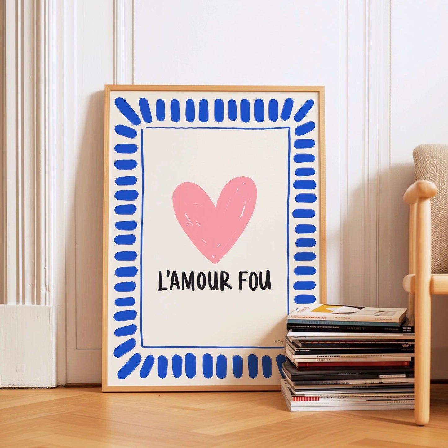 Affiche A5 L'amour Fou