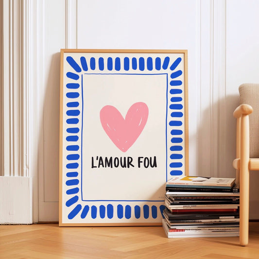 Affiche A5 L'amour Fou