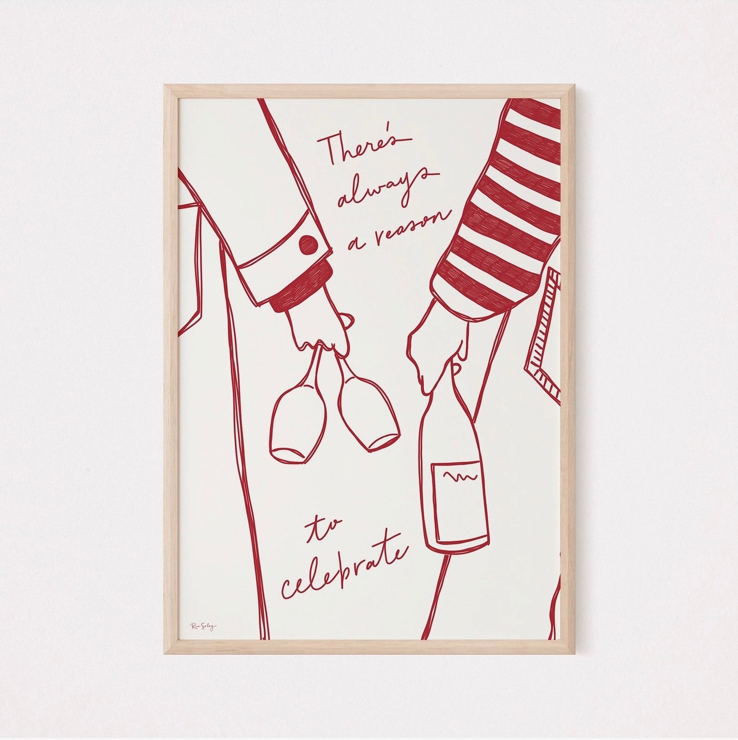 Affiche A5 there's always a reason