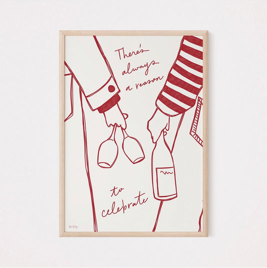 Affiche A5 there's always a reason