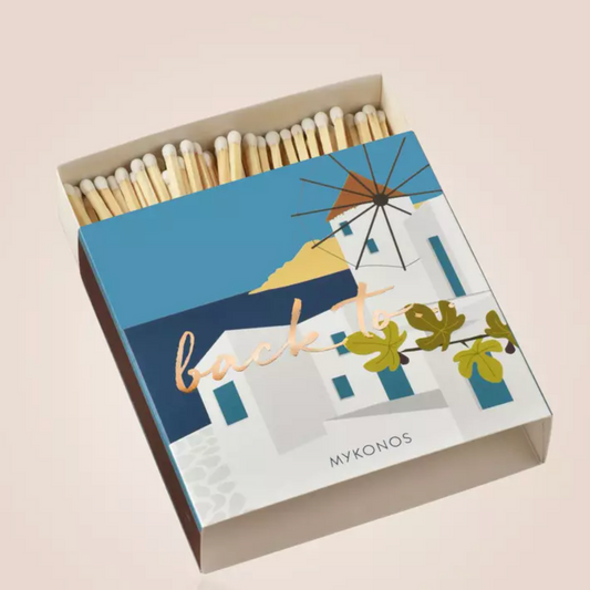 Boite d'allumettes - Back to Mykonos