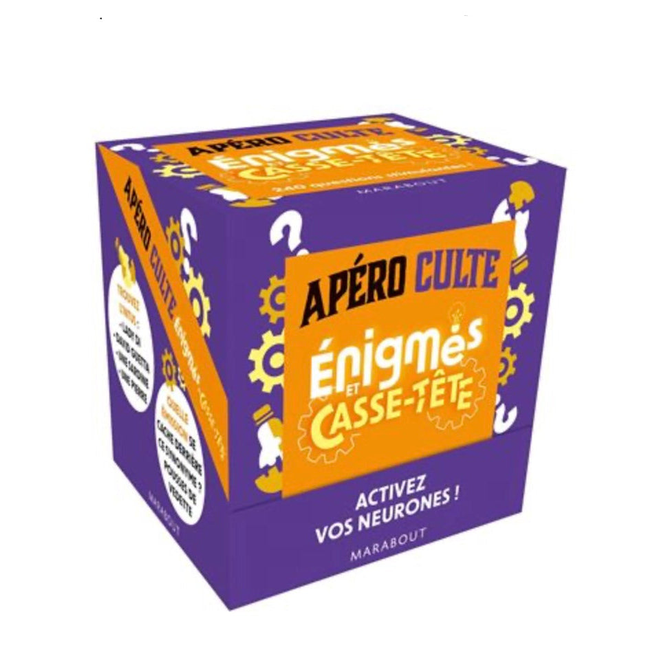 Apero Culte Énigmes et casse-tête