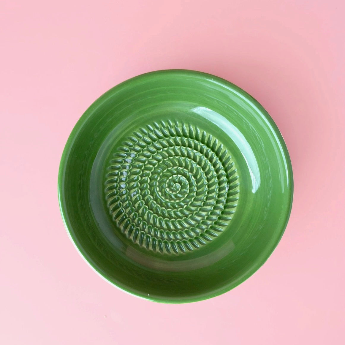 Assiette râpe à ail - Moyenne céramique