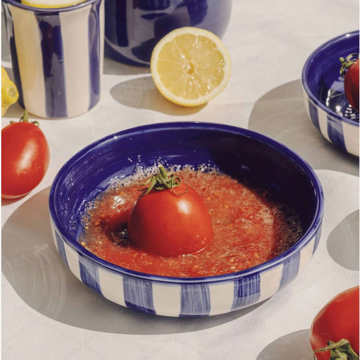 Assiette râpe à ail - Grande céramique