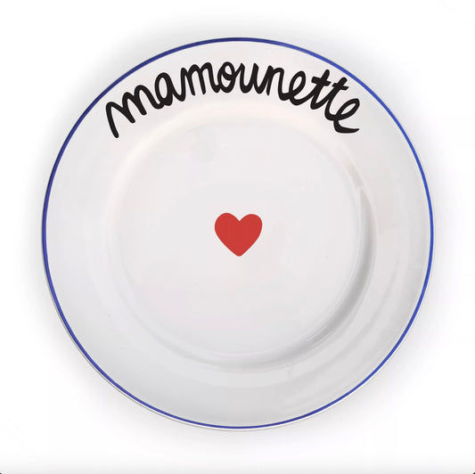 Assiette Mamounette
