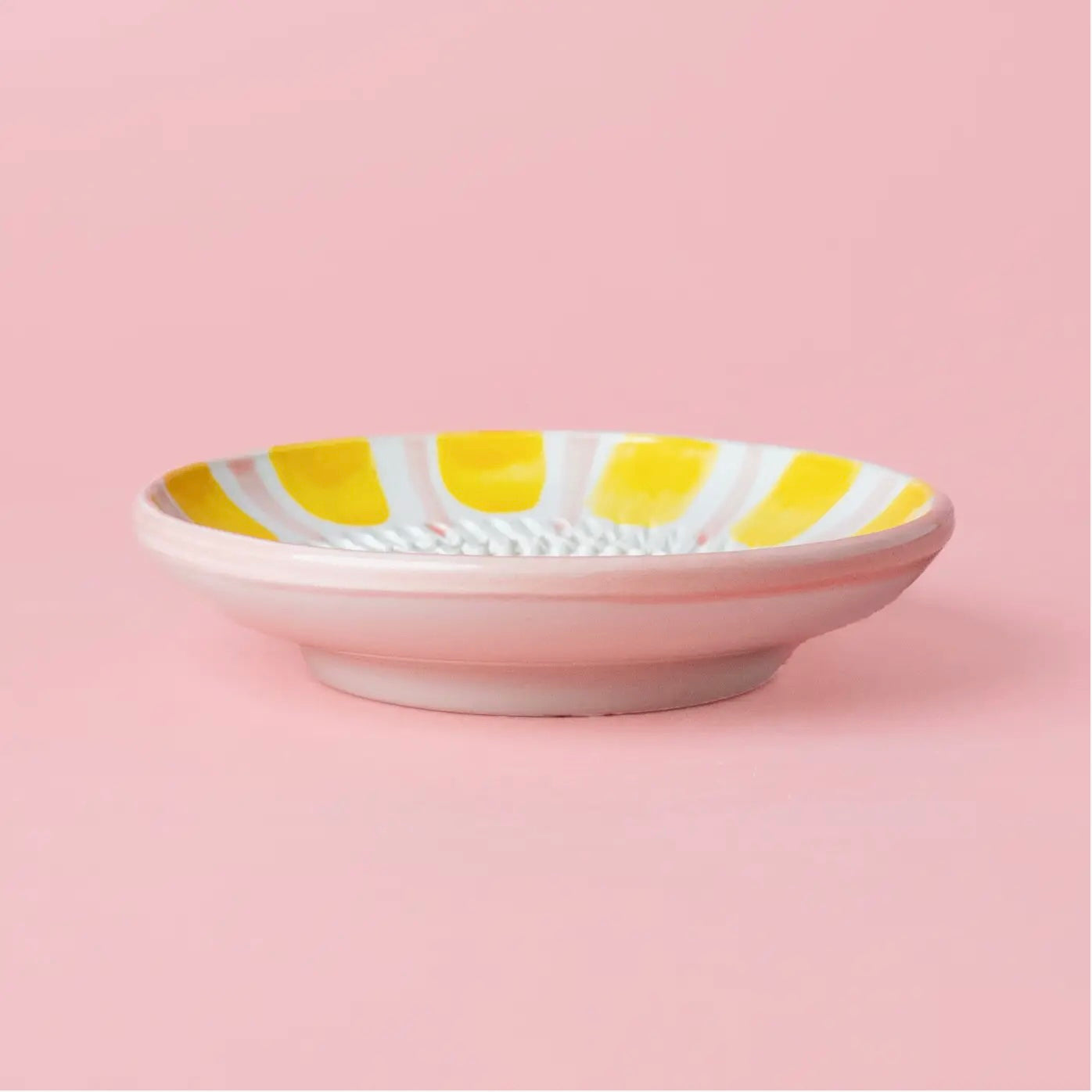 Assiette râpe à ail - Petite céramique