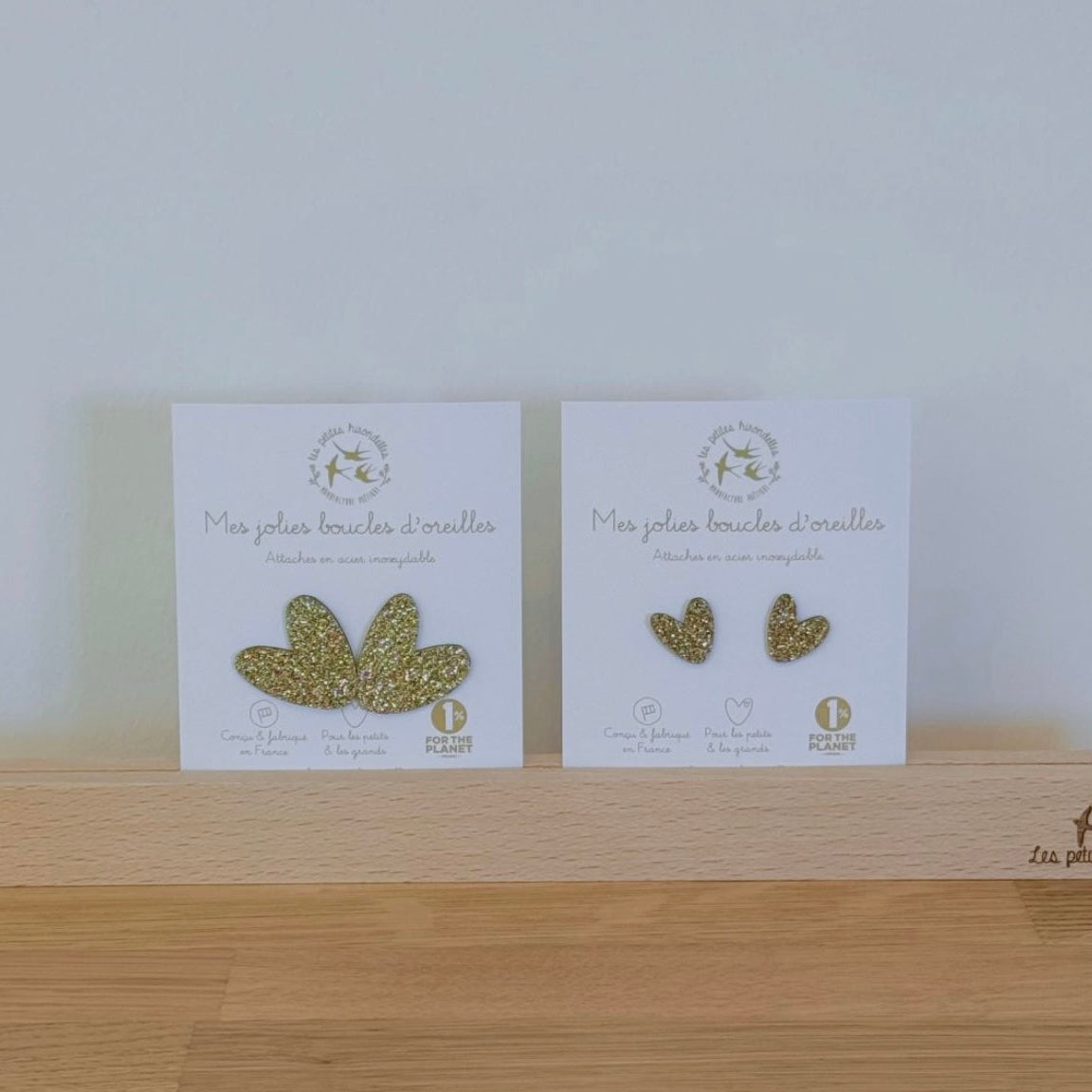 Boucles d'oreilles - coeur