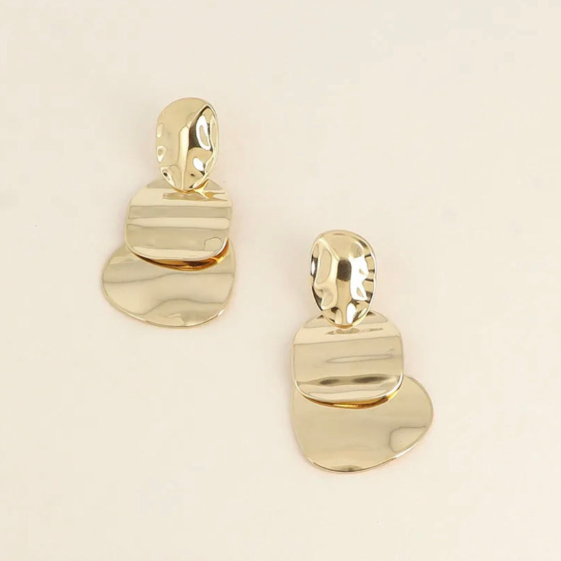 Boucles d'oreilles pendantes 3 pièces