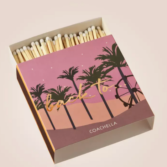 Boite d'allumettes - Back to Coachella