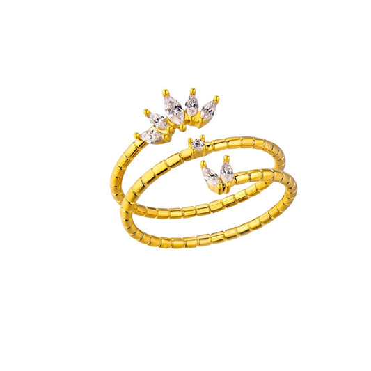 Bague Magnolia Hoops