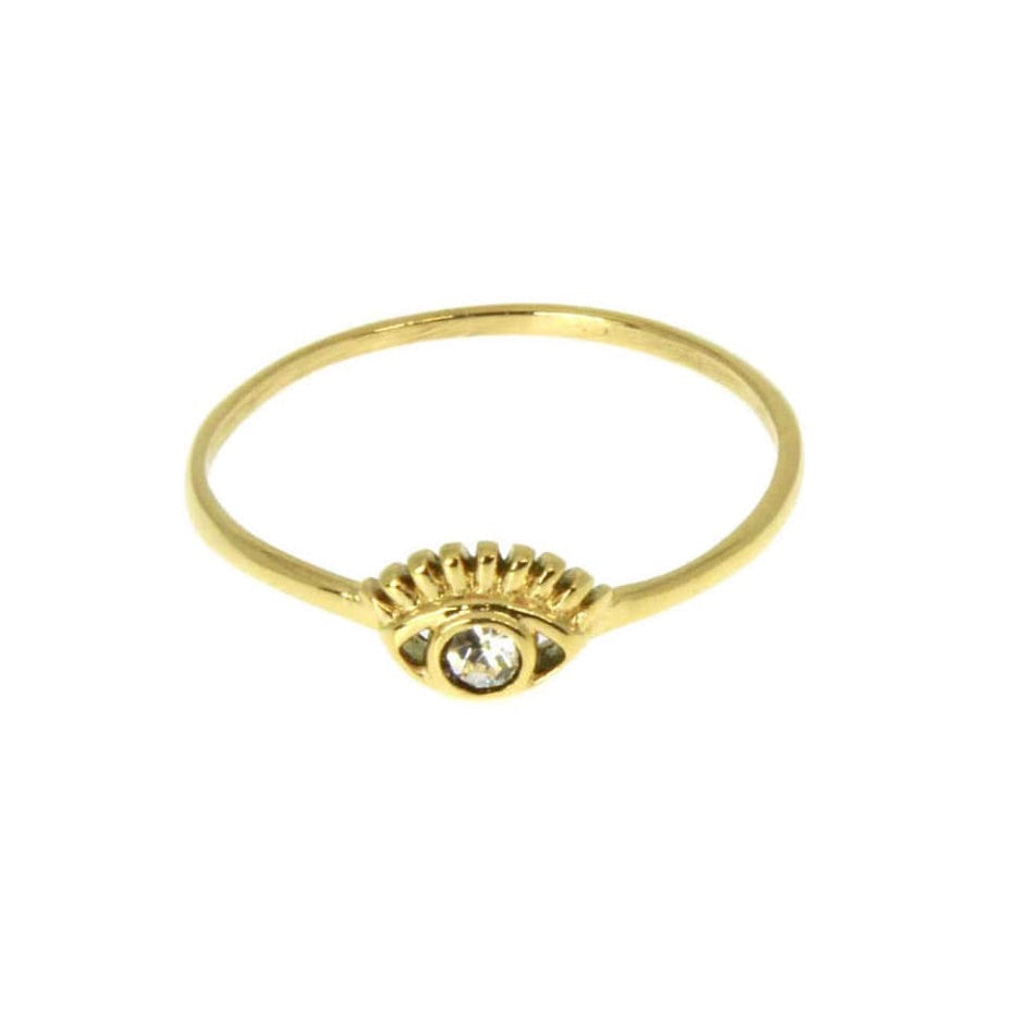 Bague fine oeil