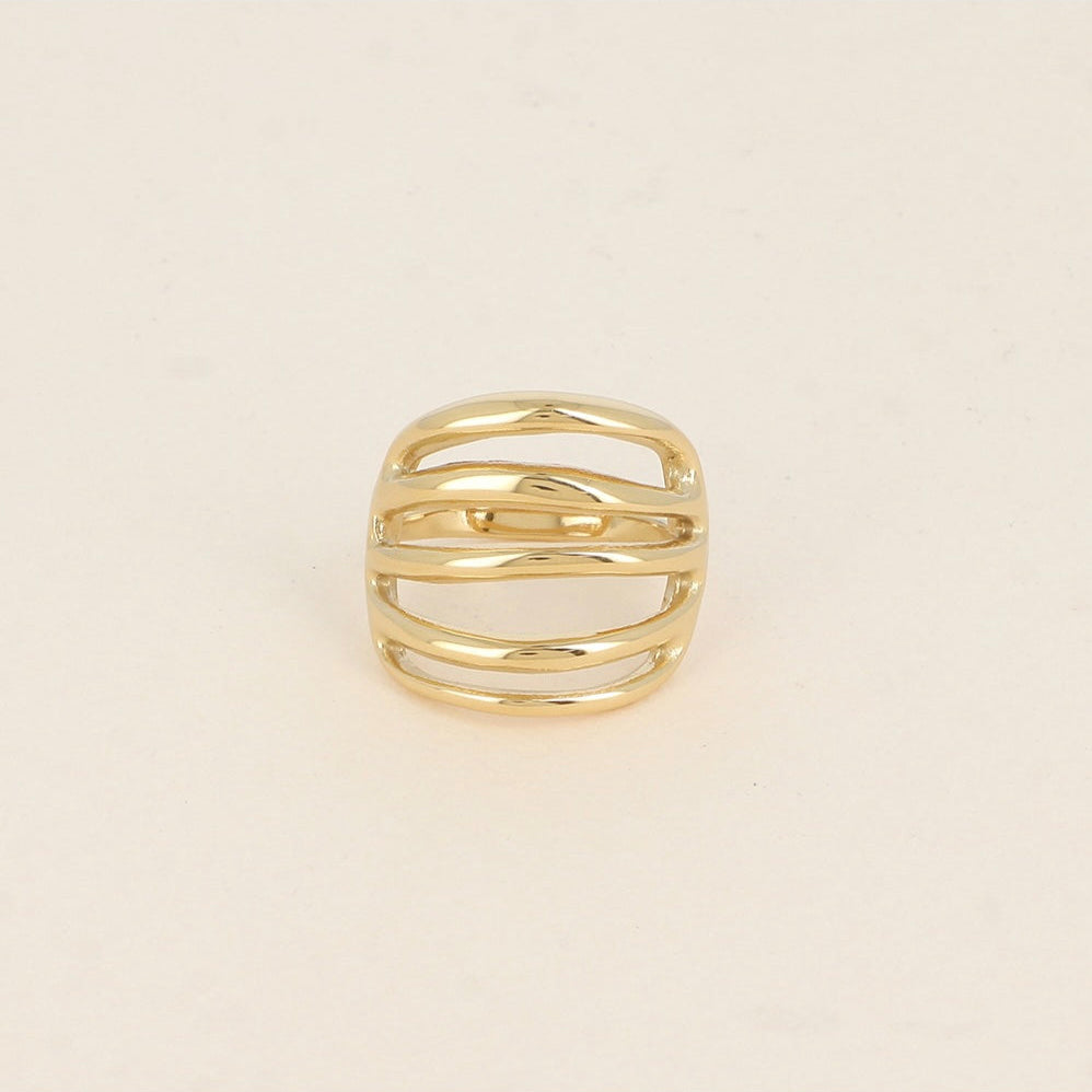 Bague forme ajourée