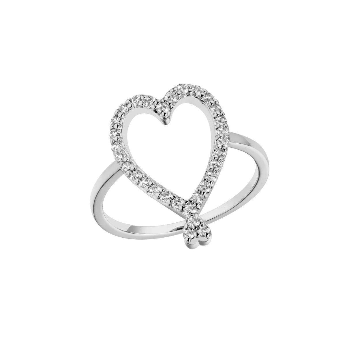 Bague twin hearts