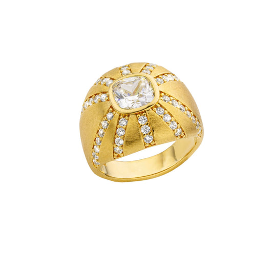 Bague White California