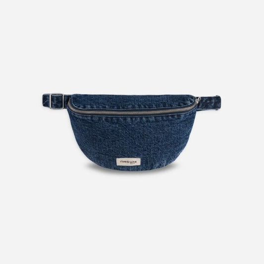 Sac banane Custine - Aged Denim