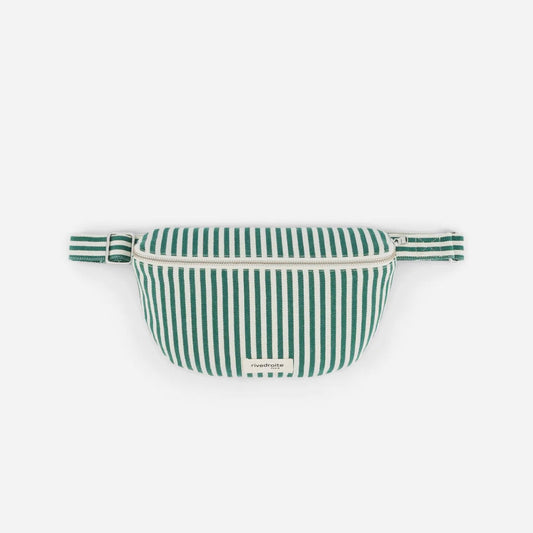 Sac banane Custine - Green Striped