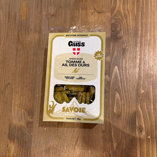 Biscuits Salés tomme ail des ours