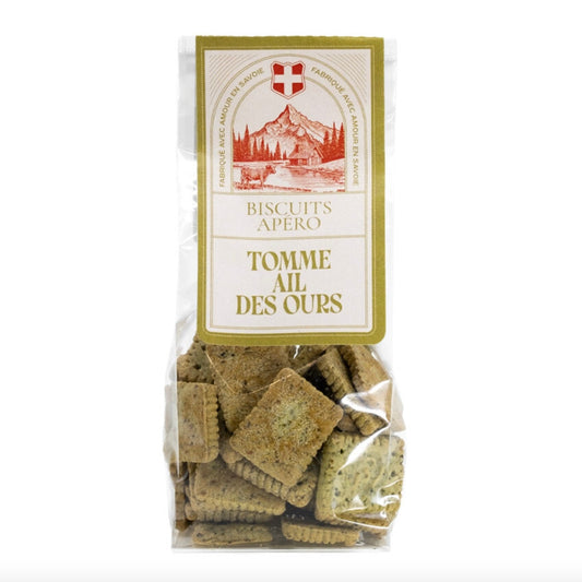 Biscuits Salés tomme ail des ours