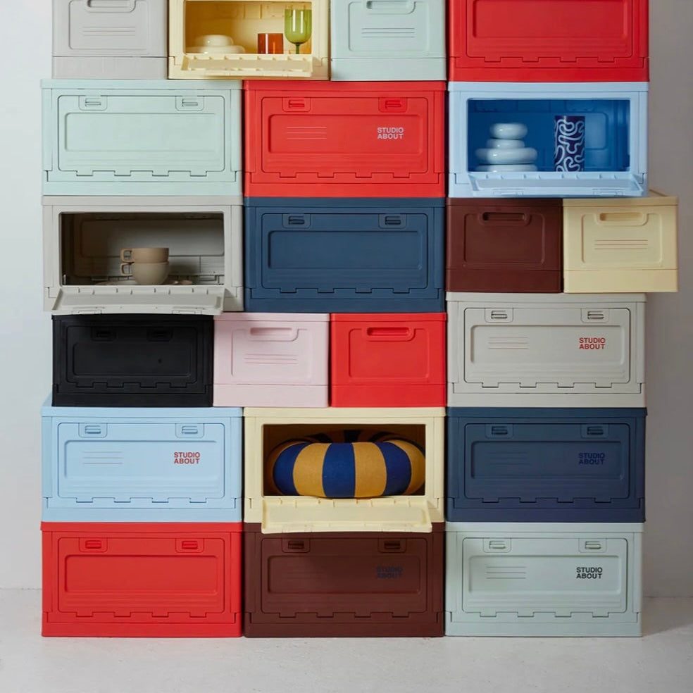 Boite Medium Bleu foncé