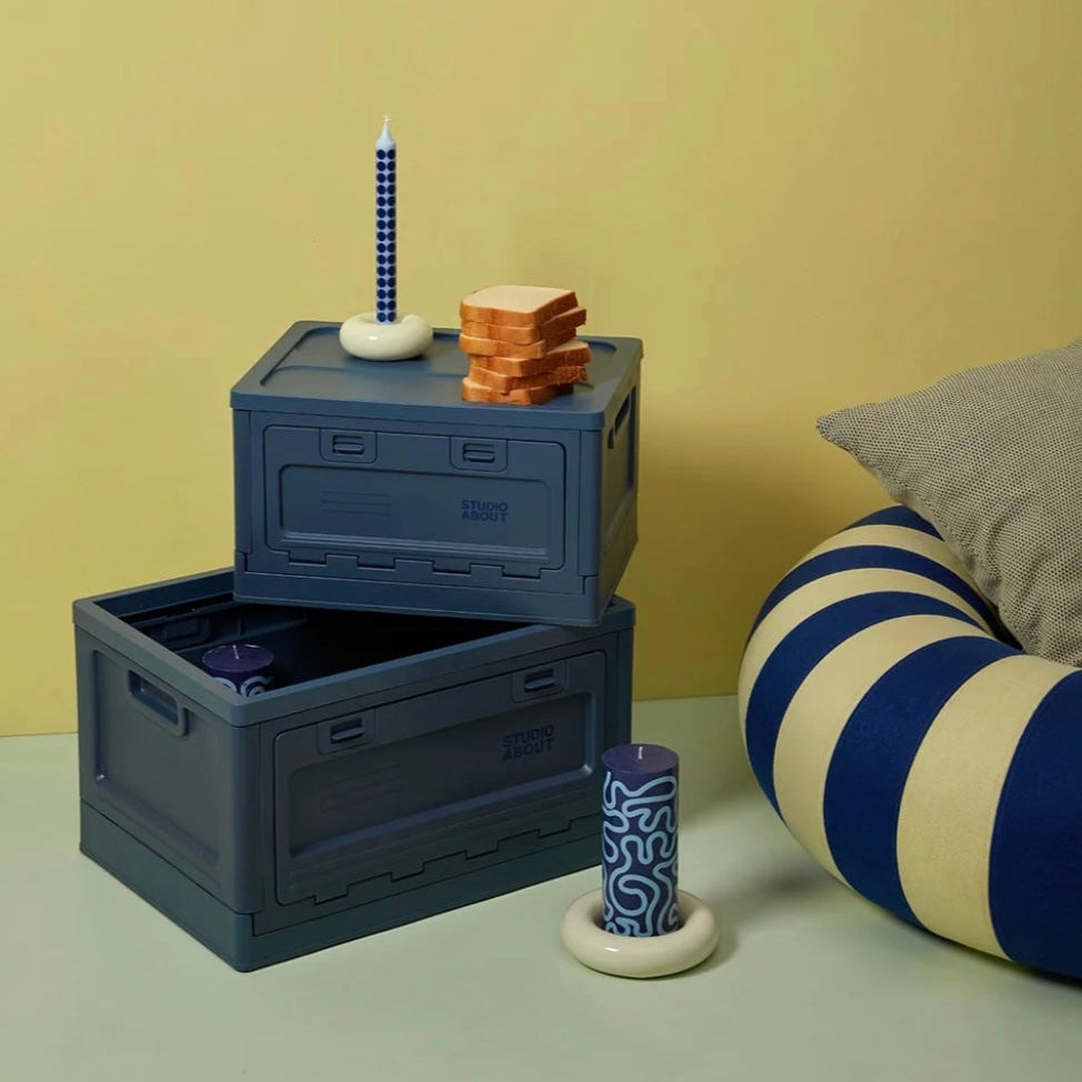 Boite Medium Bleu foncé