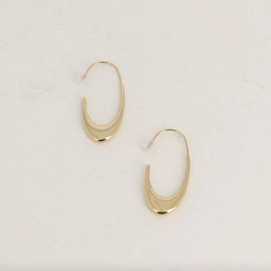 Boucles d'oreilles - Créoles courbées