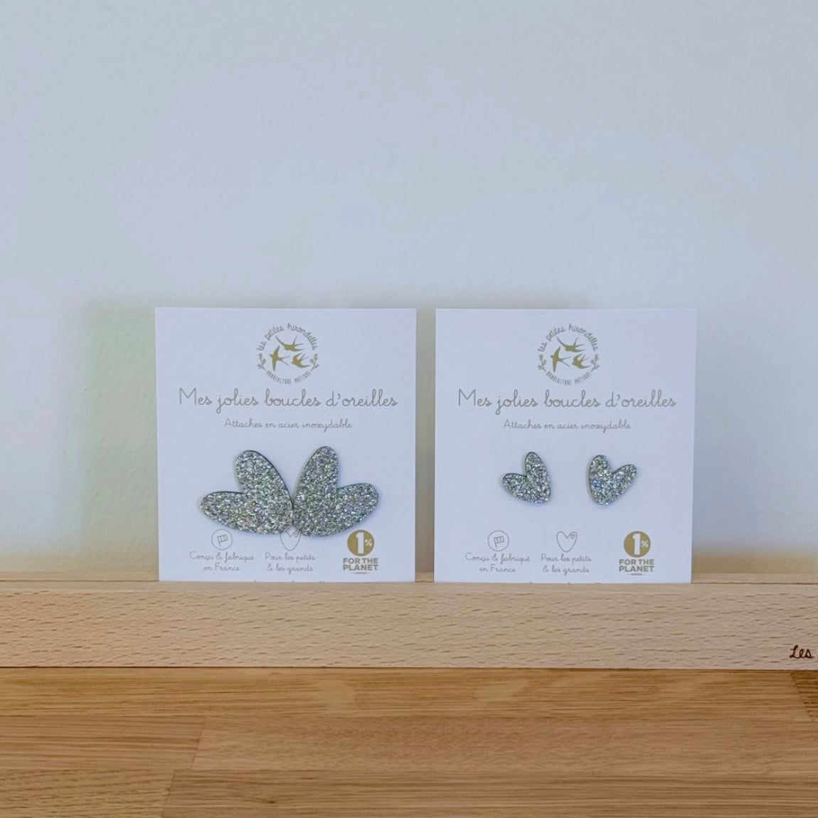 Boucles d'oreilles - coeur