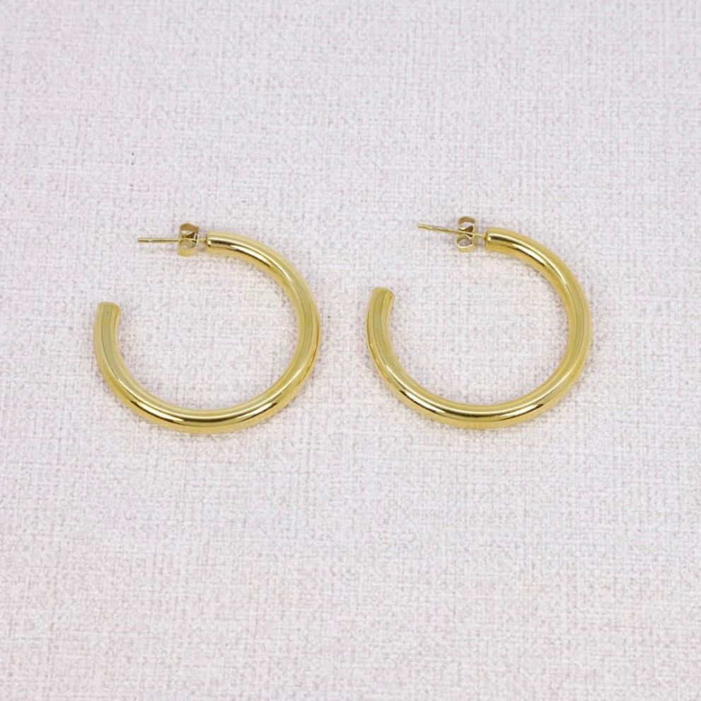 Boucles d'oreilles - créoles Malou