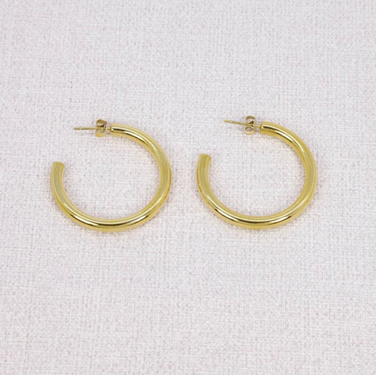 Boucles d'oreilles - créoles Malou