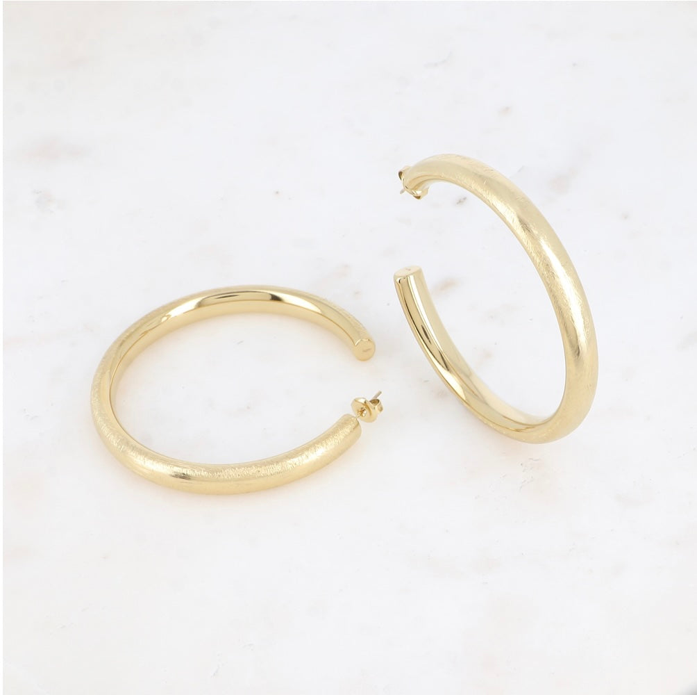 Boucles d'oreilles - créoles Mélodie