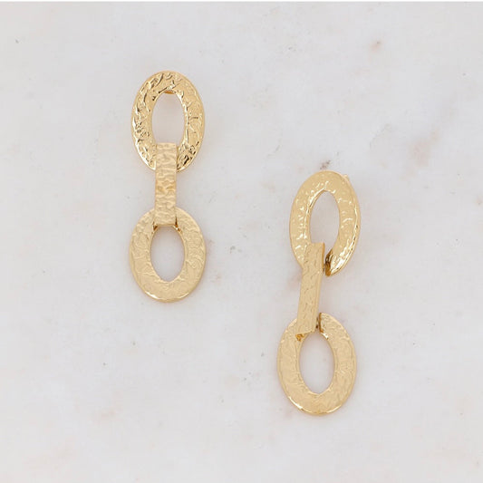 Boucles d'oreilles - pendantes formes géométriques