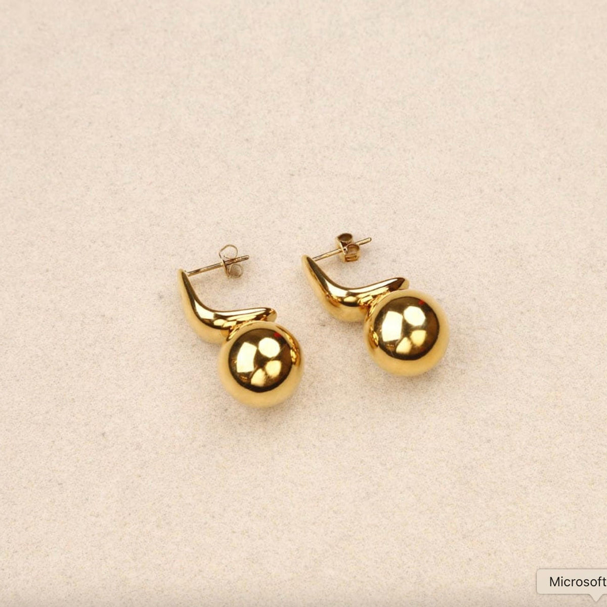 Boucles d'oreilles boule
