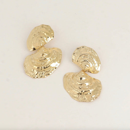 Boucles d'oreilles coquillages