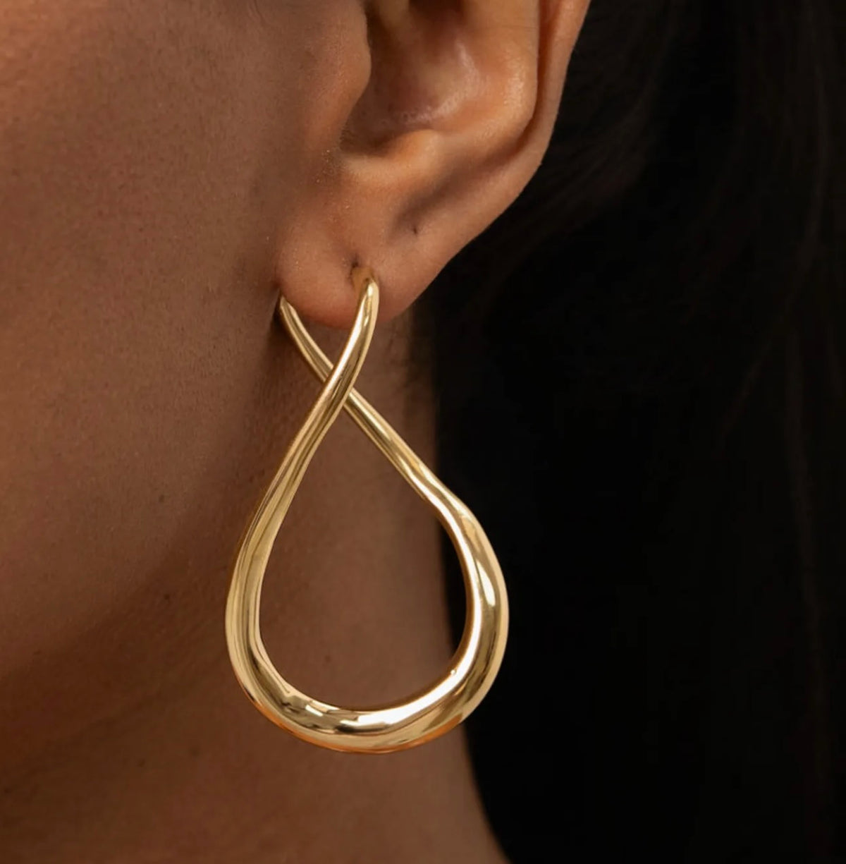 Boucles ligne ondulée