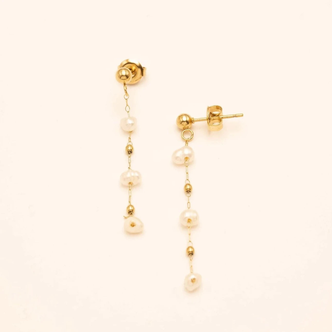 Boucles d'oreilles puces - marielle