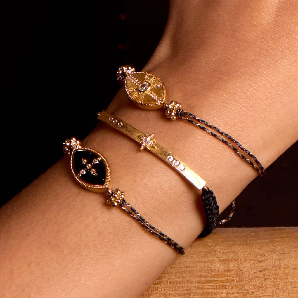 Bracelet Black Chennai Iris
