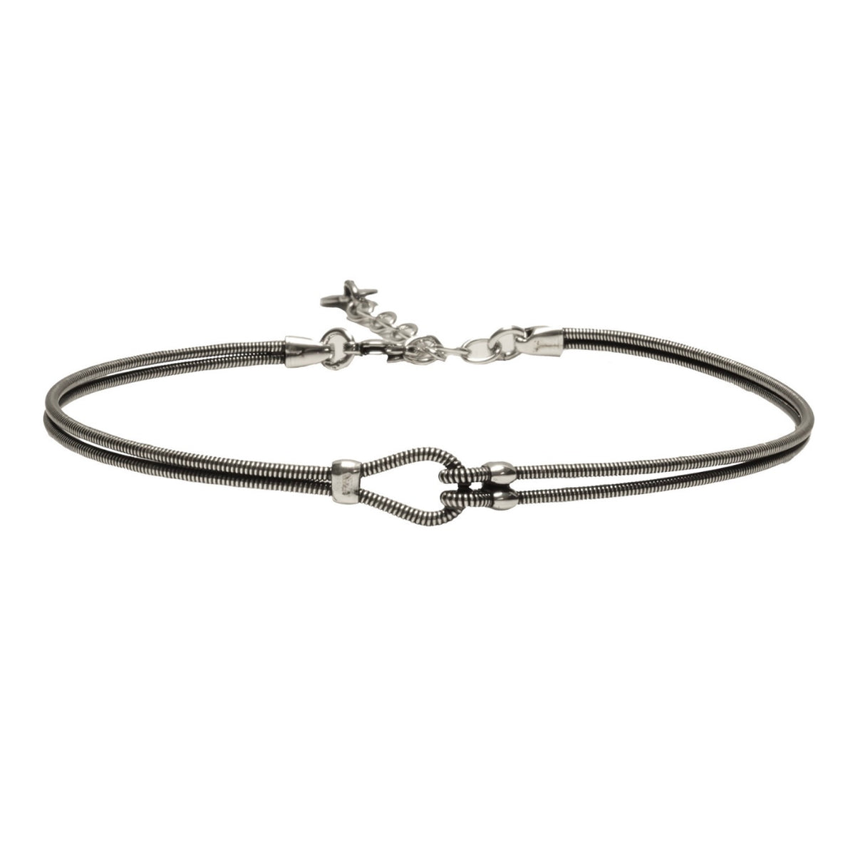 Bracelet Homme " Just Me " en Corde de Guitare