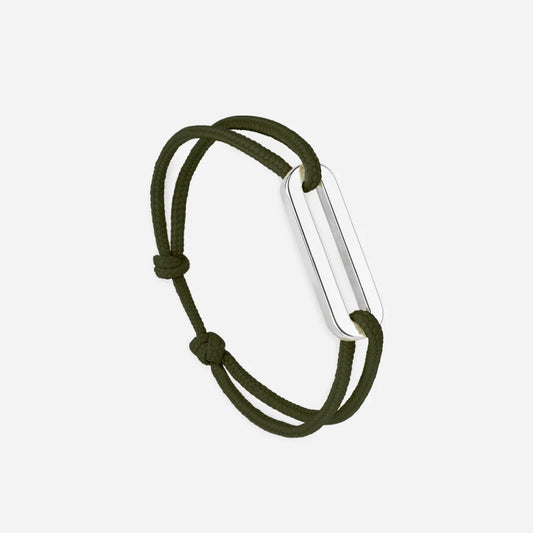 Bracelet Maillon 30mm - lien Kaki