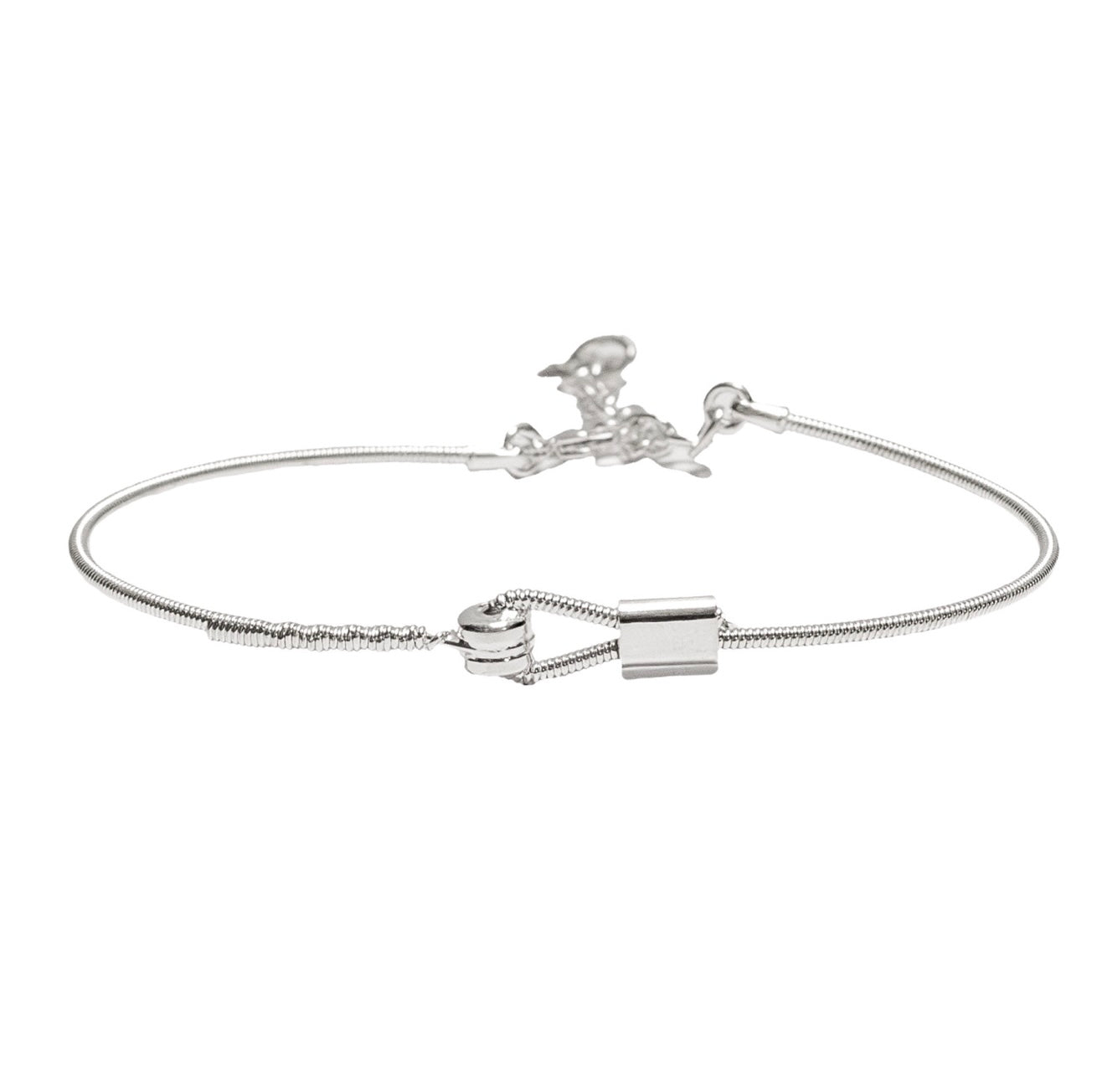 Bracelet " Just Me" Horizontale en Corde de Guitare