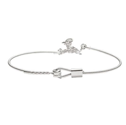 Bracelet " Just Me" Horizontale en Corde de Guitare