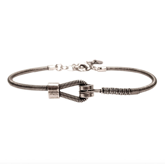 Bracelet " Just Me" Horizontale en Corde de Guitare GM