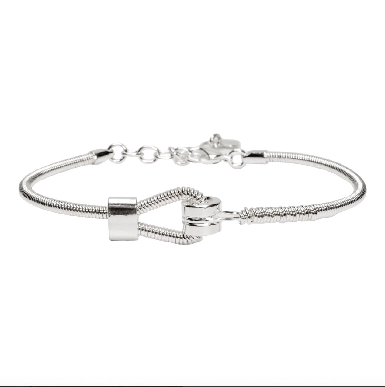 Bracelet " Just Me" Horizontale en Corde de Guitare GM