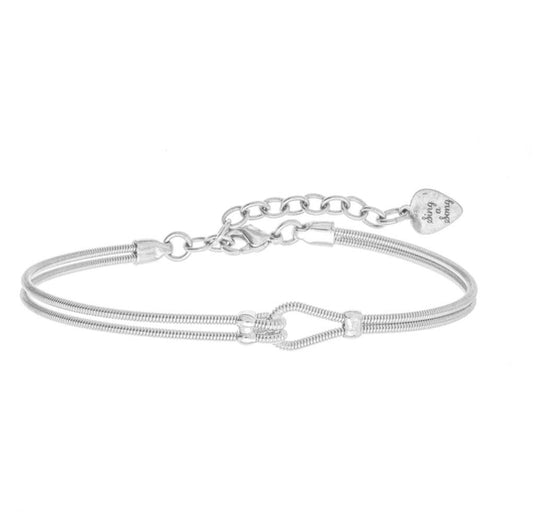 Bracelet " Just me " en Corde de Guitare