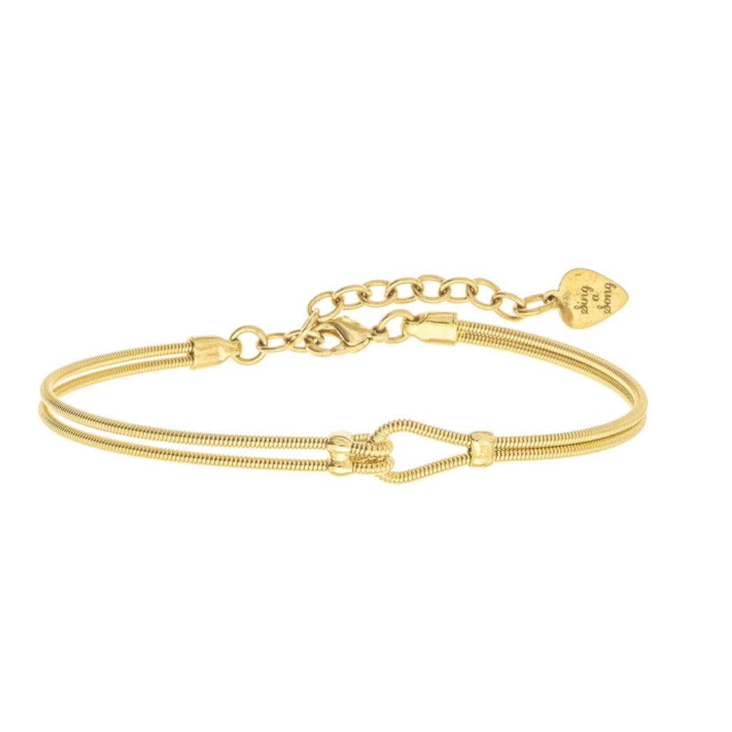 Bracelet " Just me " en Corde de Guitare